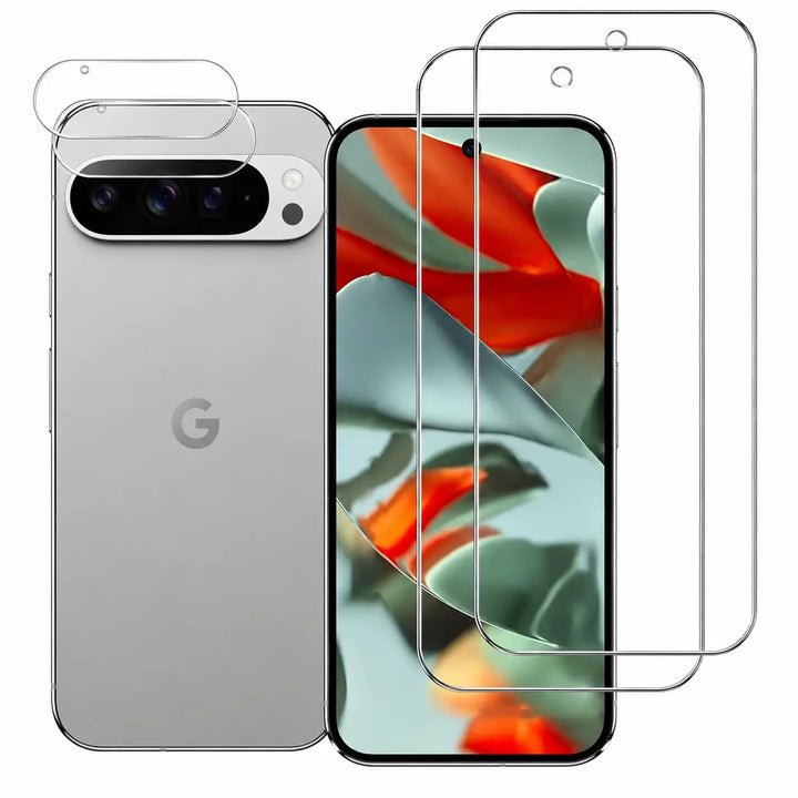 2-in-1 Tempered Glass & Lens Protector Set For Pixel 11 Series