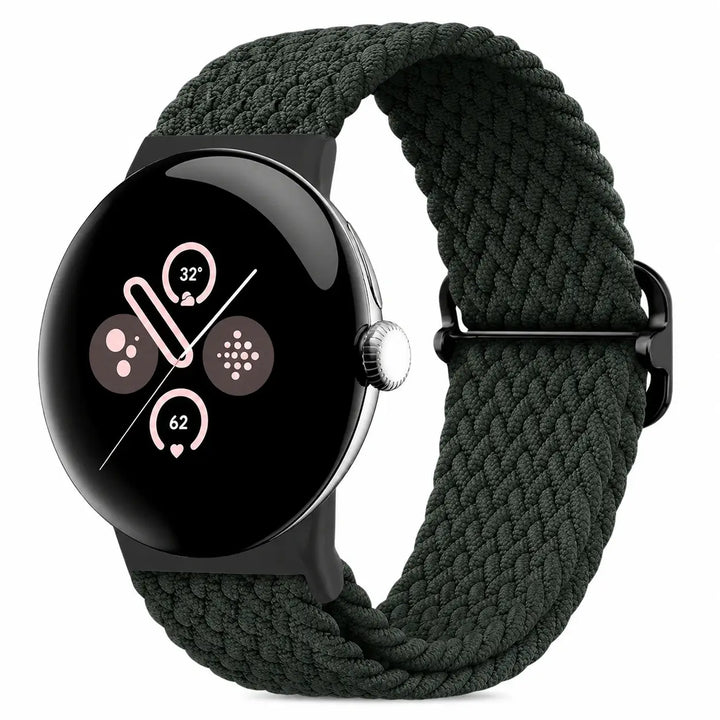 Braided Solo Loop Nylon Band For Pixel Watch
