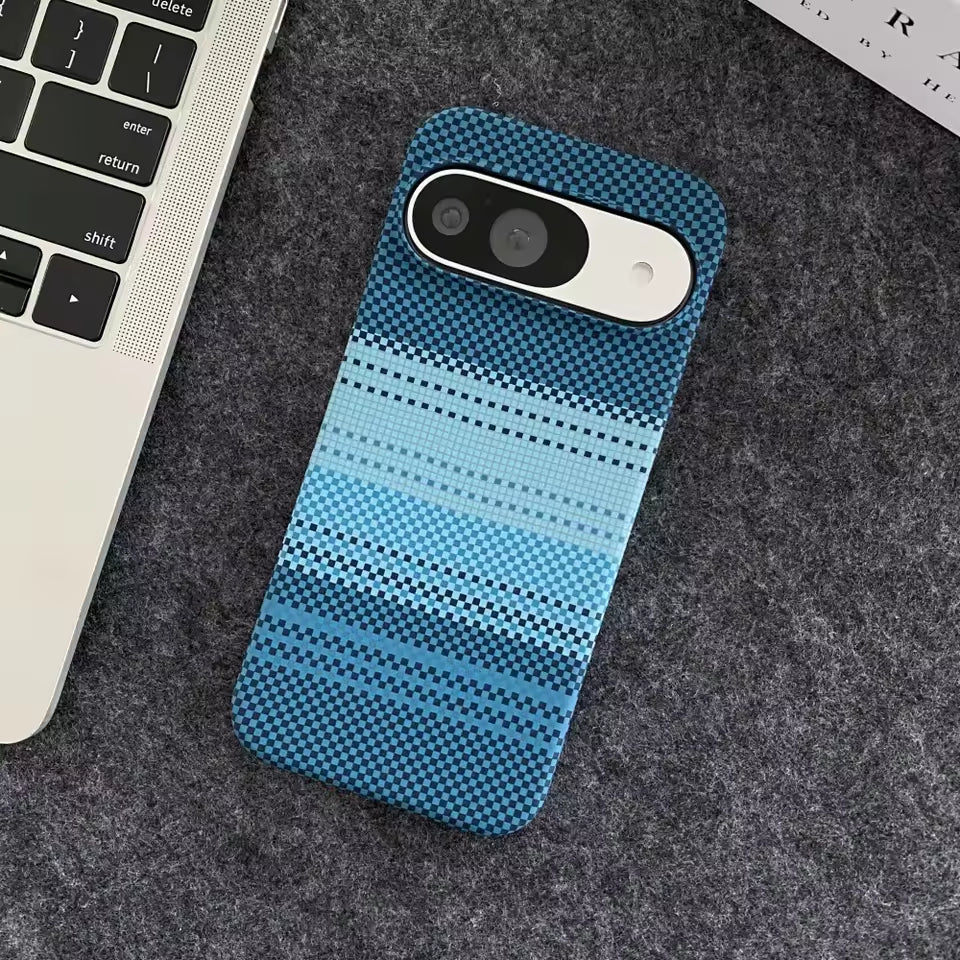Carbon Fibre Texture Magnetic Case For Google Pixel