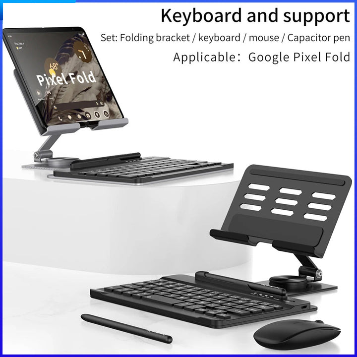 Desk Stand and Bluetooth Keyboard for Google Pixel Fold - The Pixel Store