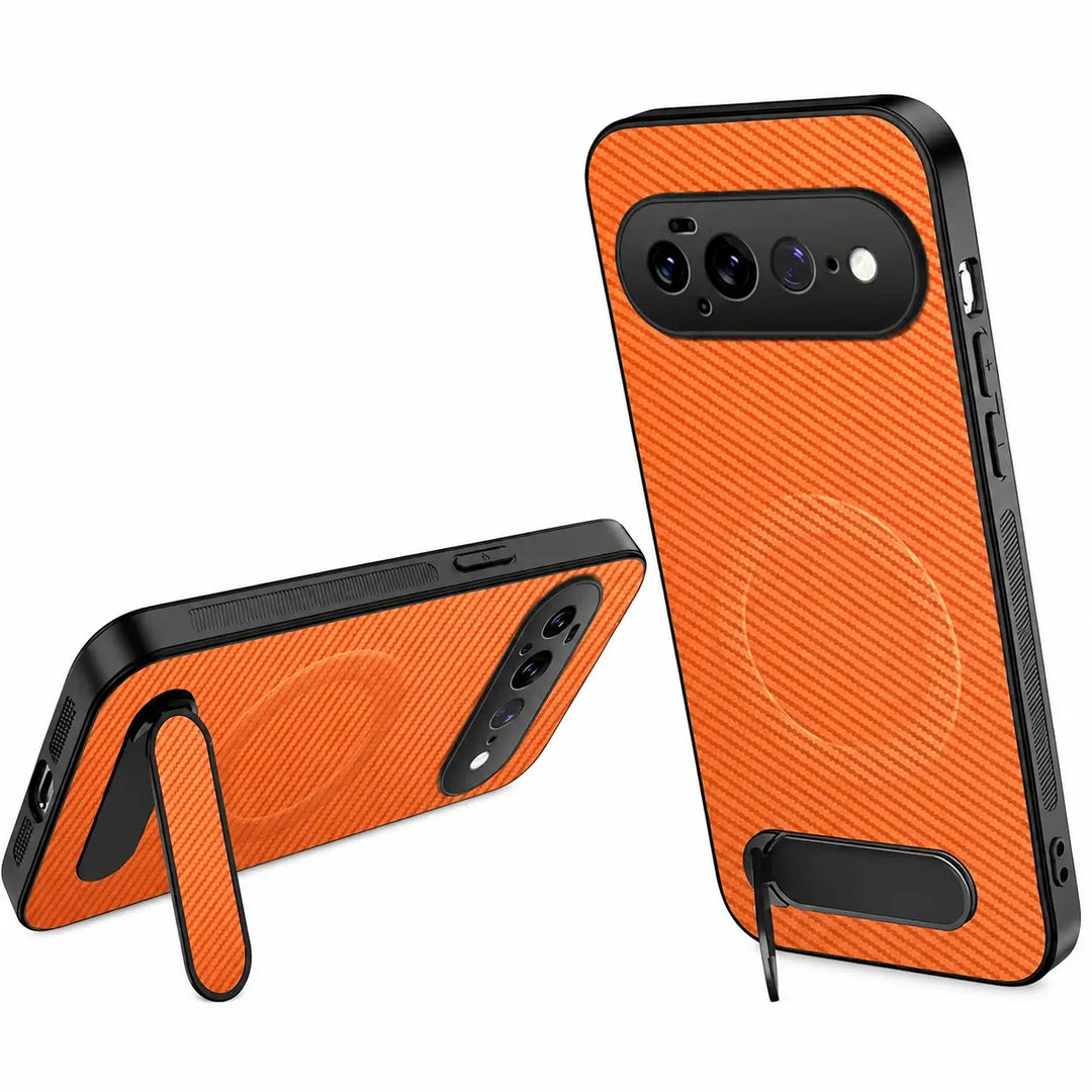 Carbon MagSafe Stand Case For Pixel Series