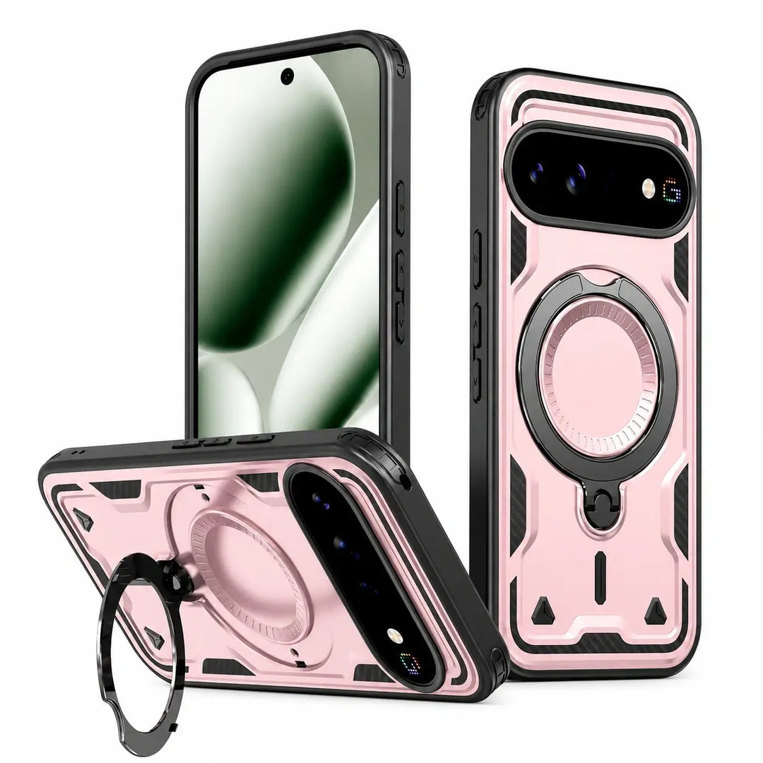 Rugged Magnetic Ring Stand Case for Pixel Series