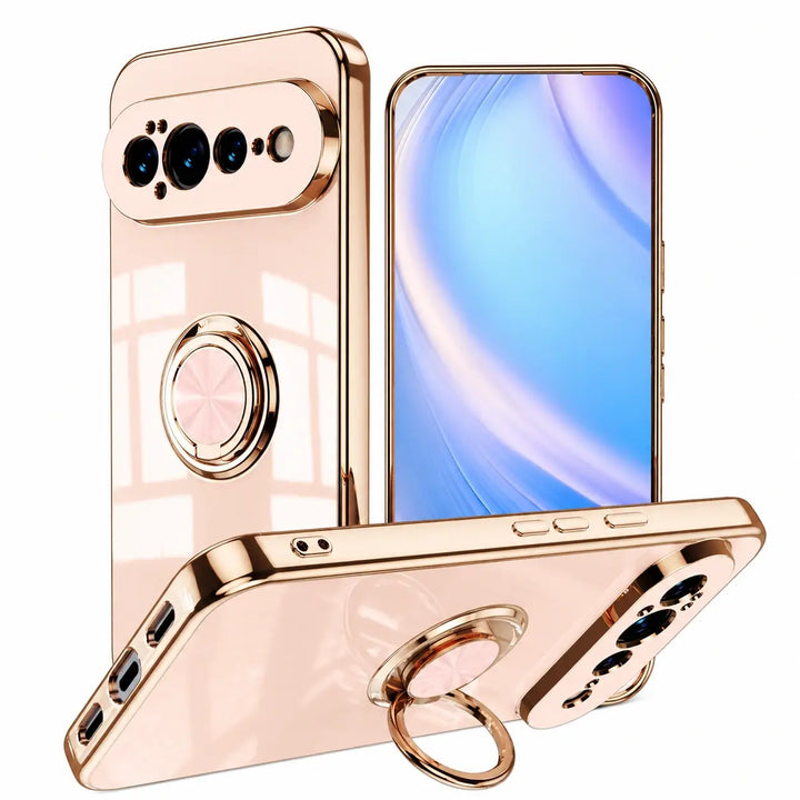 Luxury Magnetic Ring Holder Case