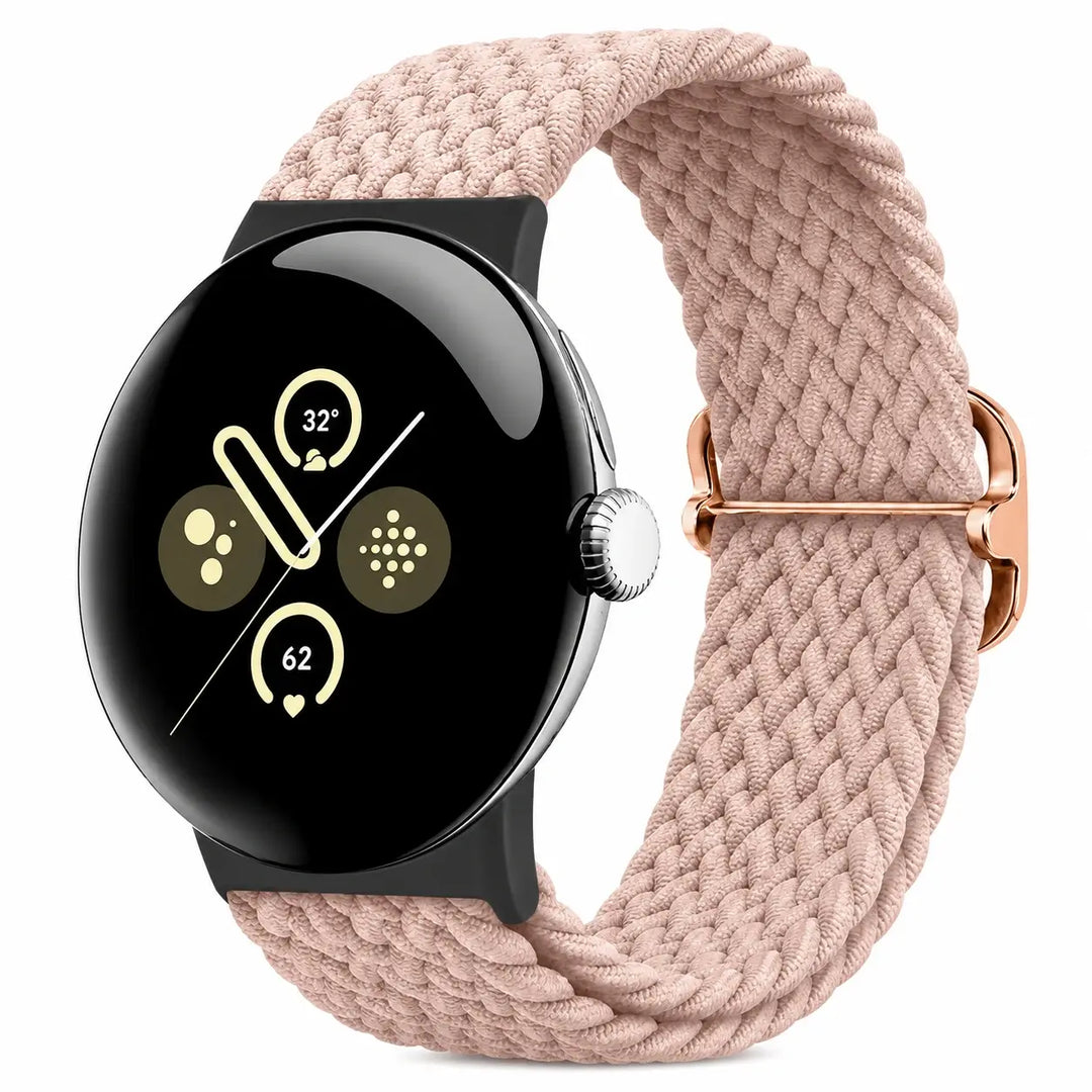 Braided Solo Loop Nylon Band For Pixel Watch