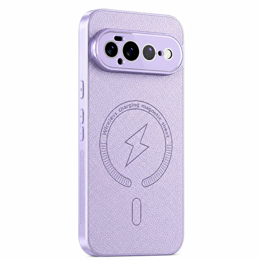 Magnetic Leather Case For Pixel Series