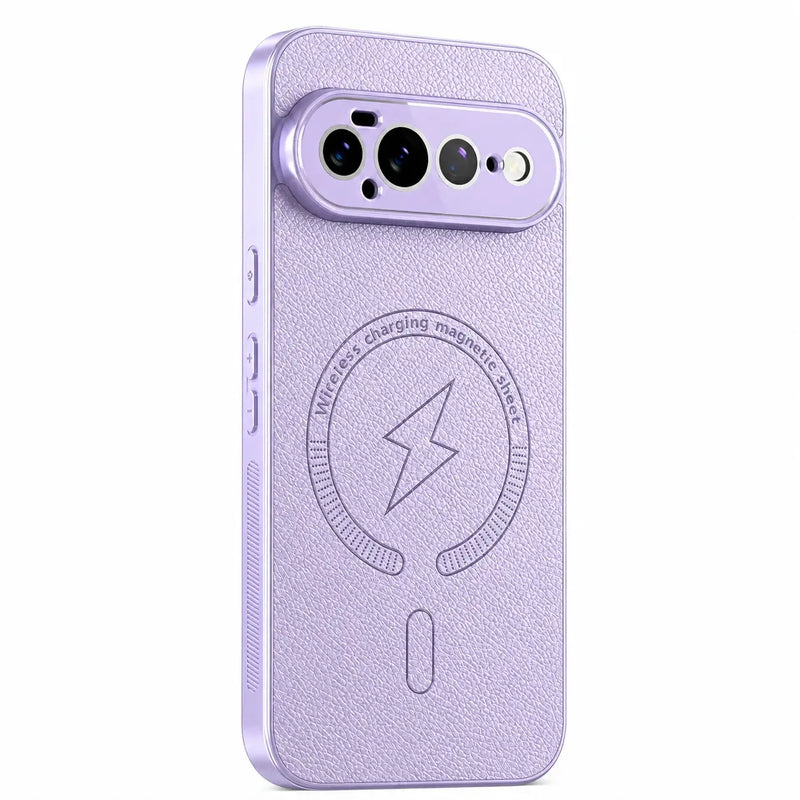 Magnetic Leather Case For Google Pixel 11 Pro