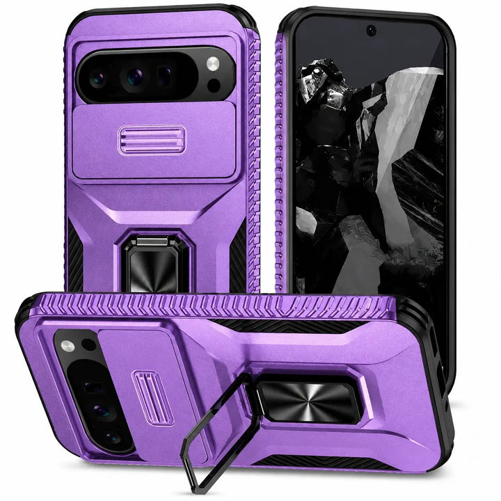 Rugged Armor Case with Camera Cover & Stand