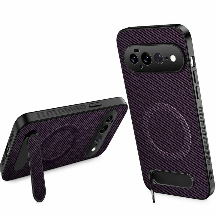Carbon MagSafe Stand Case For Pixel Series