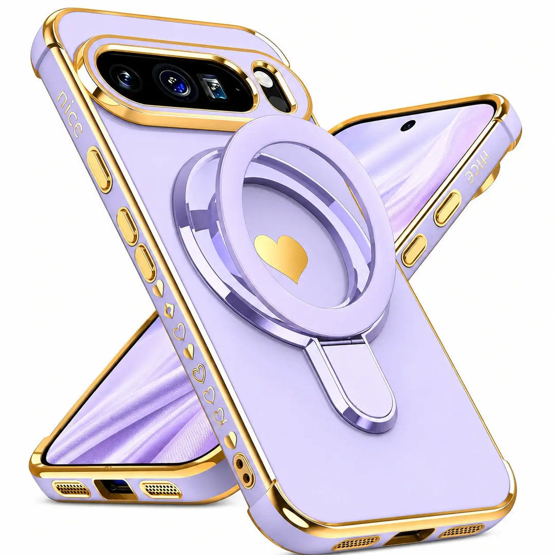 Heart Ring Stand Case for Google Pixel Series