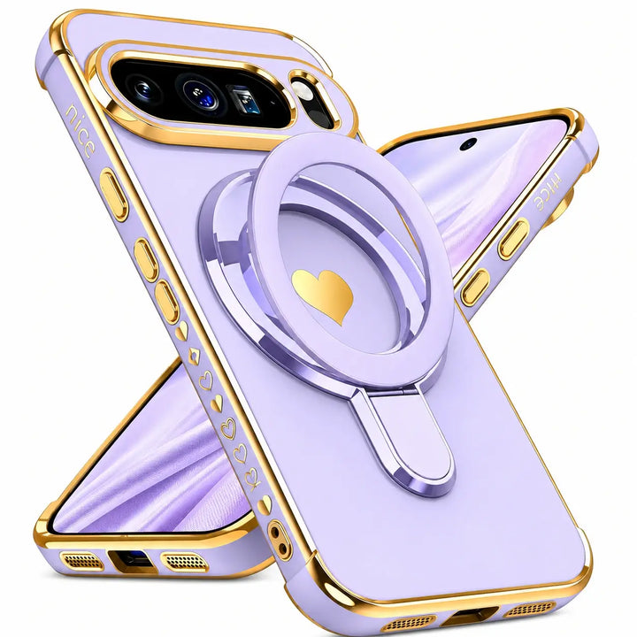 Heart Ring Stand Case for Google Pixel Series