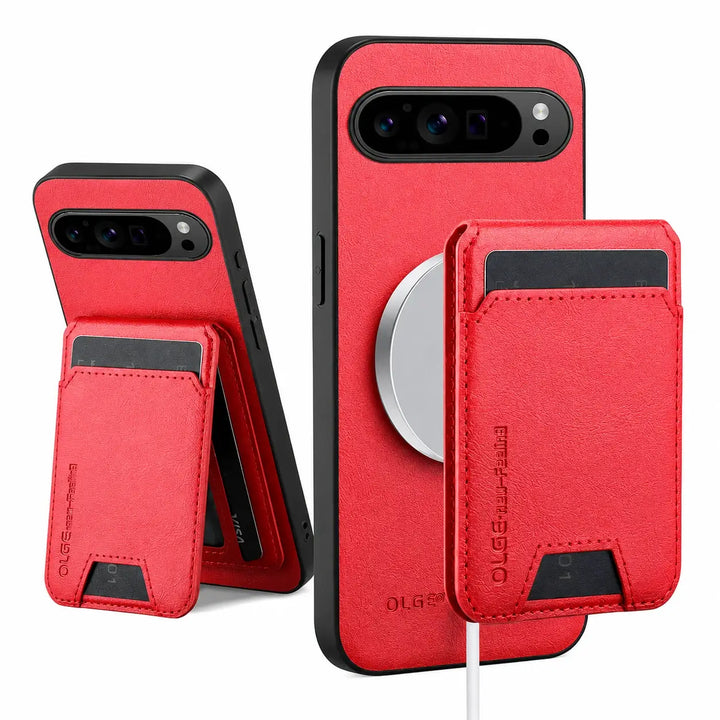 Magnetic Detachable Wallet Case For Pixel Series
