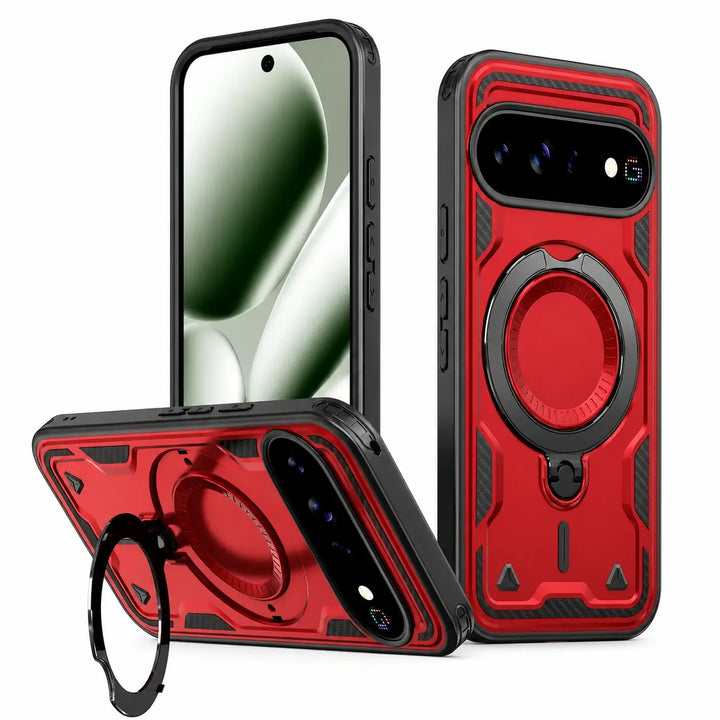 Rugged Magnetic Ring Stand Case for Pixel Series