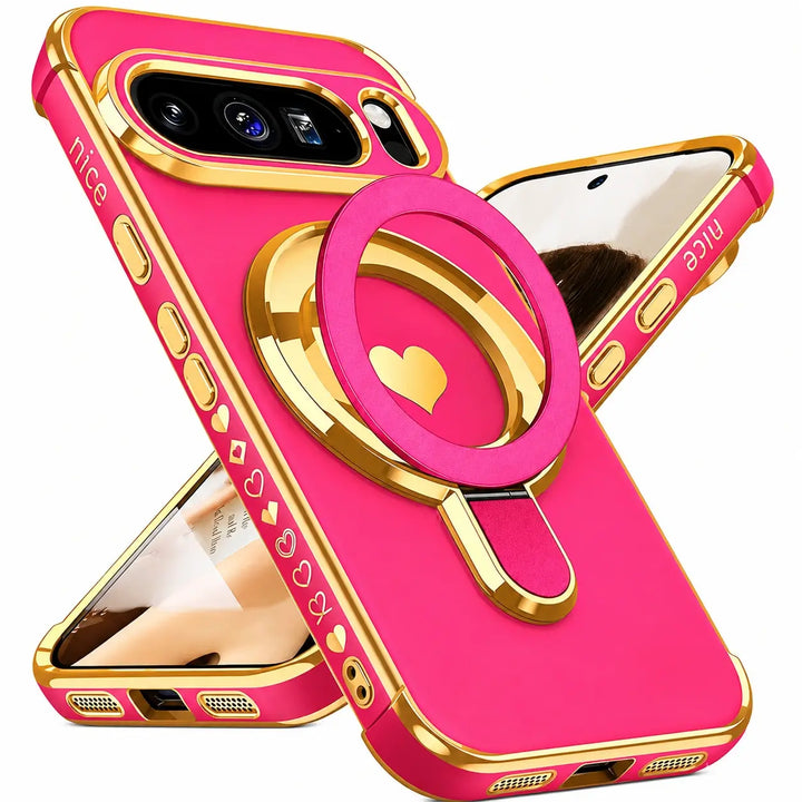 Heart Ring Stand Case for Google Pixel Series