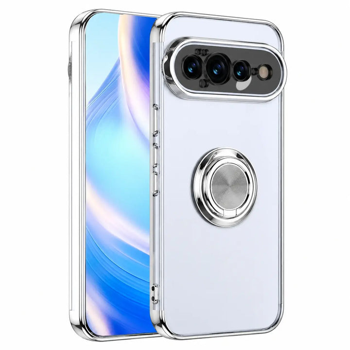 Clear Magnetic Ring Stand Case for Pixel Series