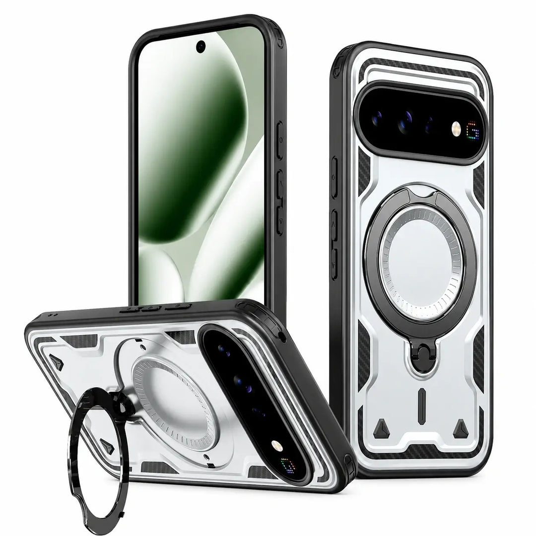 Rugged Magnetic Ring Stand Case for Pixel Series