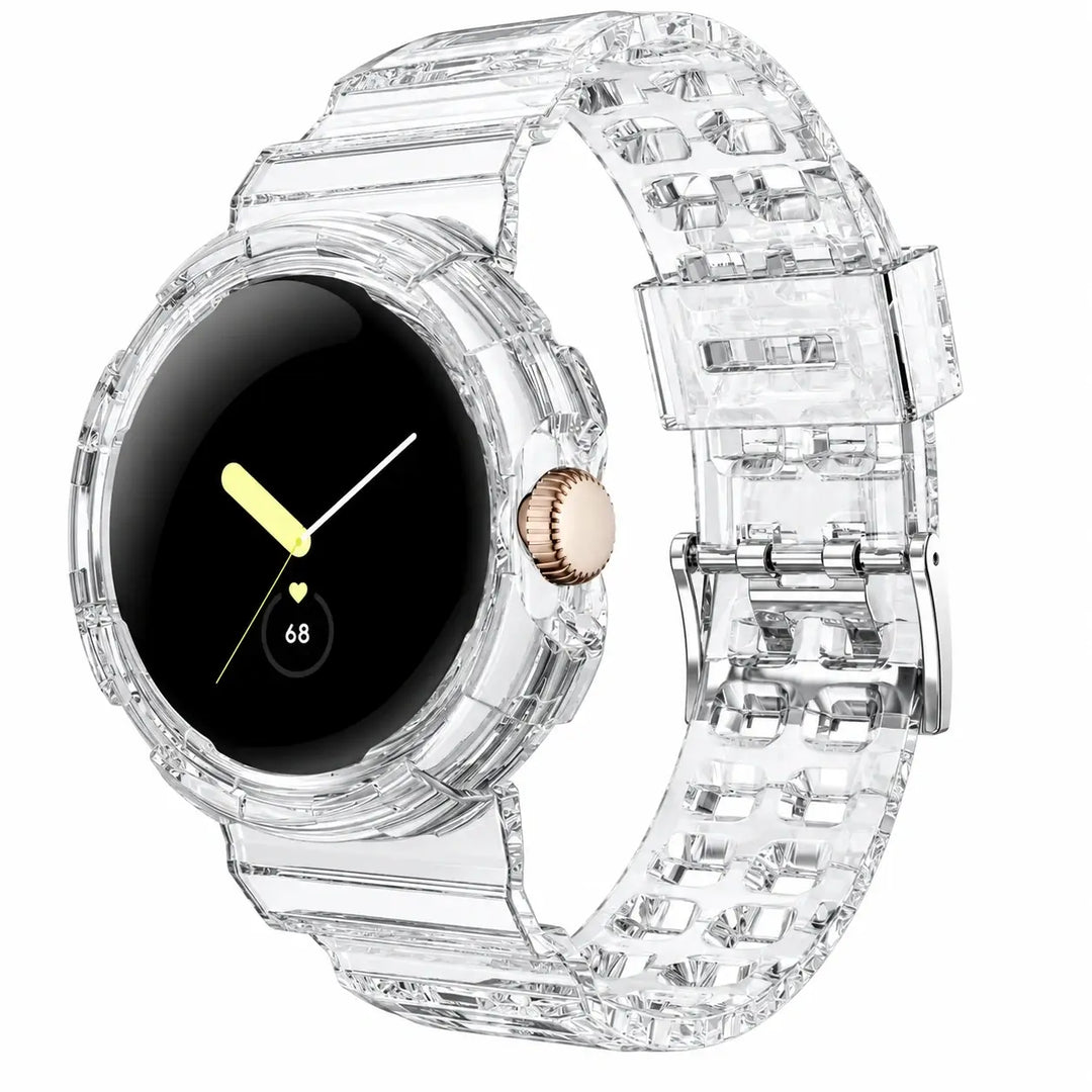 Clear Shockproof Strap Case for Pixel Watch 5