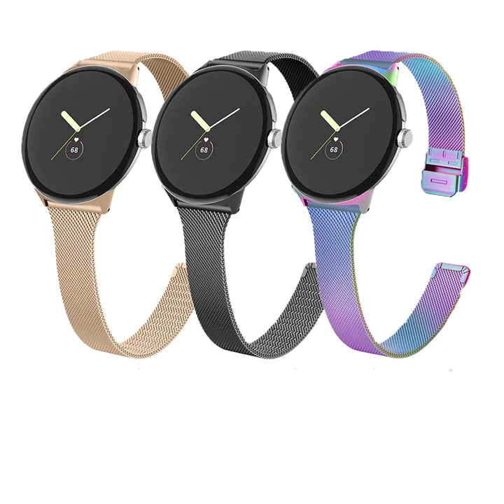 Stainless Steel Slim Band For Google Pixel Watch Series