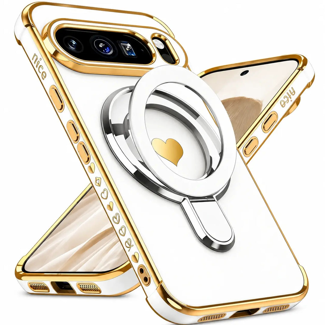 Heart Ring Stand Case for Google Pixel Series