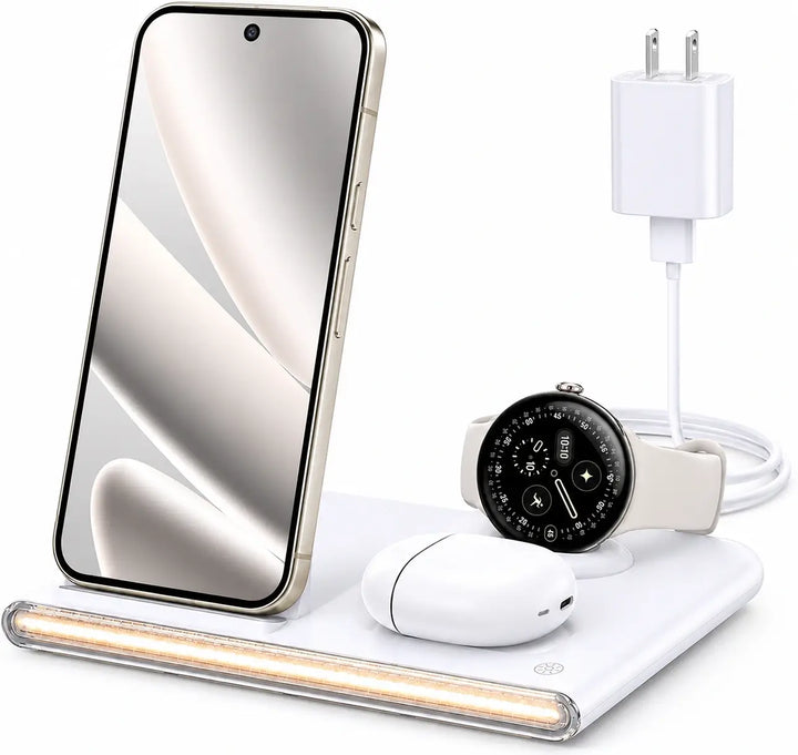 3 in 1 Wireless Charger for Google Pixel Ecosystem